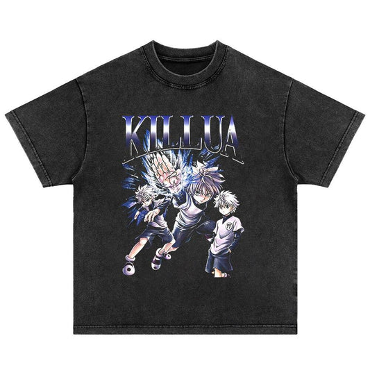 KILLUA HAND PIERCE VINTAGE TEE