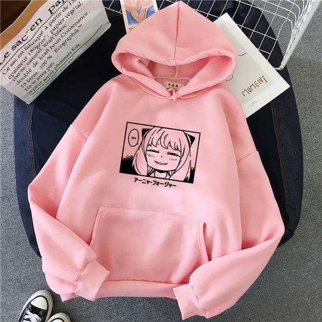 ANYA "HUH" FACE HOODIE