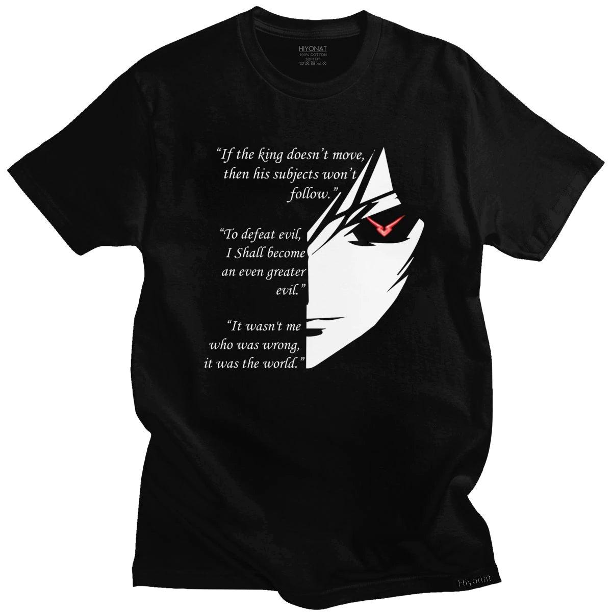 LELOUCH VI BRITANNIA QUOTES TEE