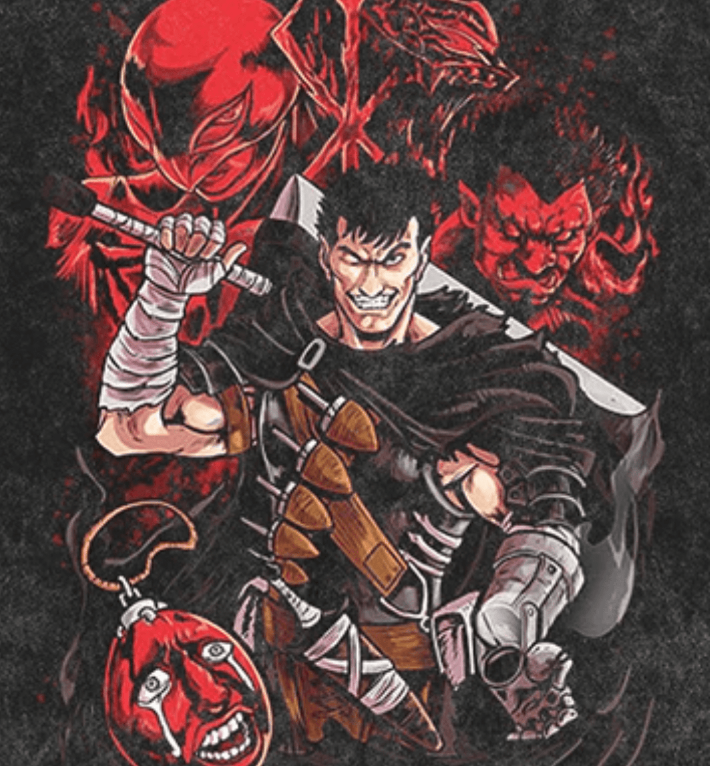 GUTS BLOOD PATH TEE - BERSERK