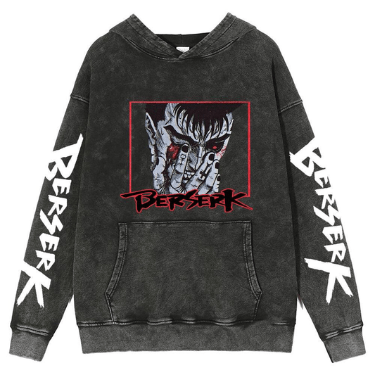 BLOOD TEARS FADED HOODIE