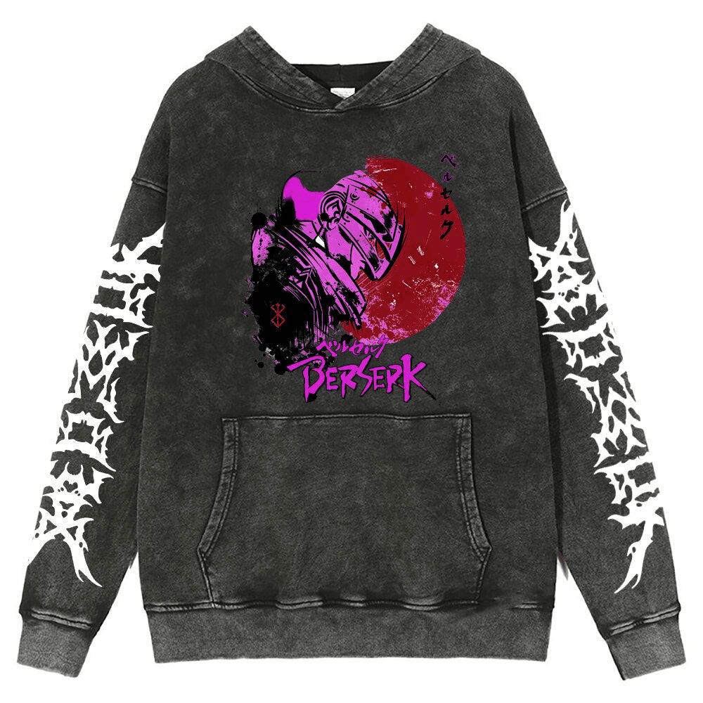 DEMONIC ARMOR FADED HOODIE