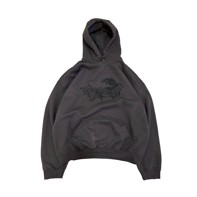 GUTS MELANCHOLIC CHARCOAL HOODIE