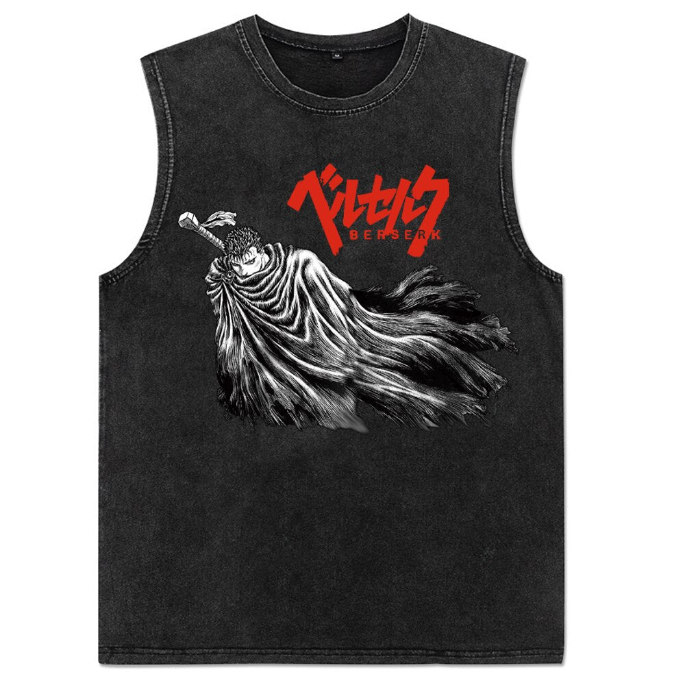 BLACK SWORDSMAN TANK TOP