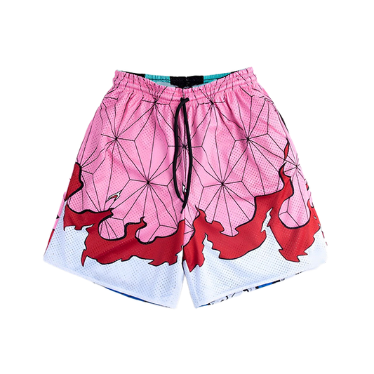 EXPLODING BLOOD - REVERSIBLE MESH SHORTS